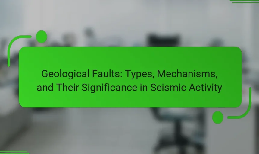 Geological Faults: Types, Mechanisms, and Their Significance in Seismic Activity