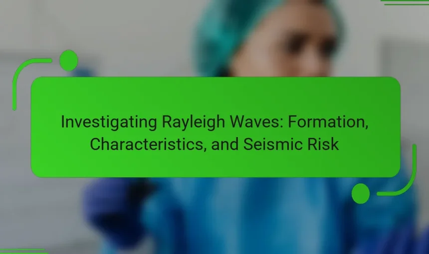 Investigating Rayleigh Waves: Formation, Characteristics, and Seismic Risk